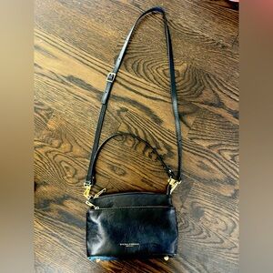 Divina Firenze black crossbody shoulder Made in Italy like new purse bag
